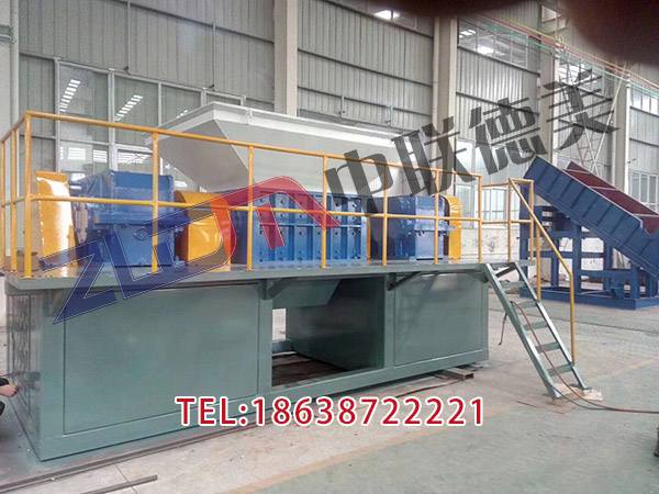 黑龙江移动式塑料撕碎机全套设备